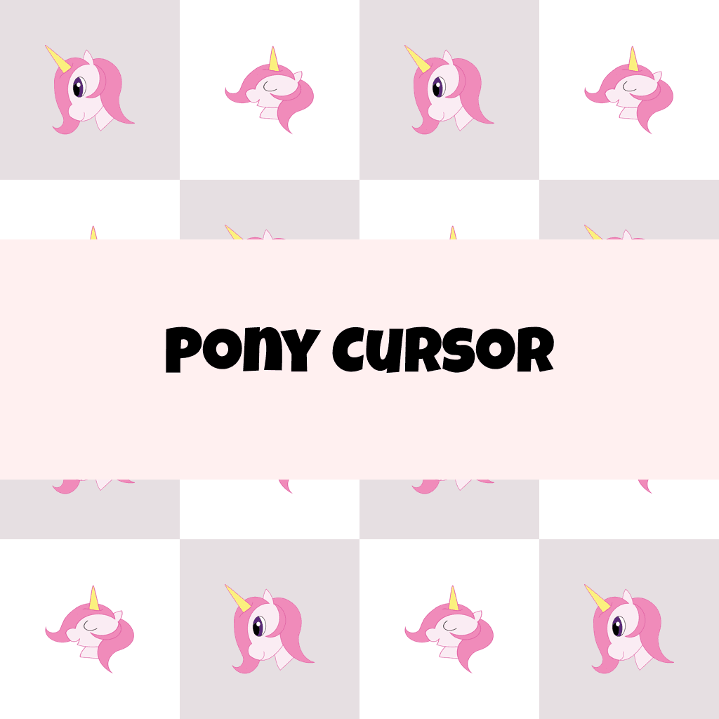 Preview Pony cursor custom cursor pack